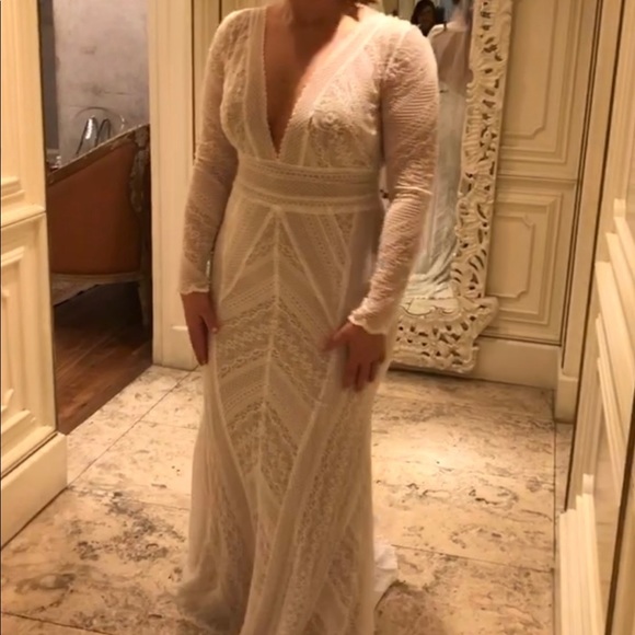 BHLDN Wtoo by Watters Summer Gown Size 12 - Picture 8 of 9